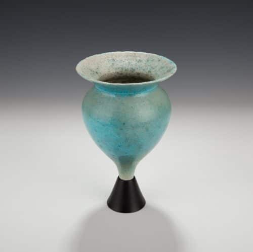 Small Chalice - Baking Soda Blue Glaze