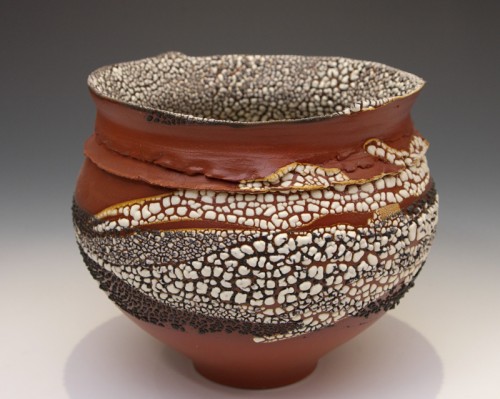 Crawl Glaze Vessel, private collection
