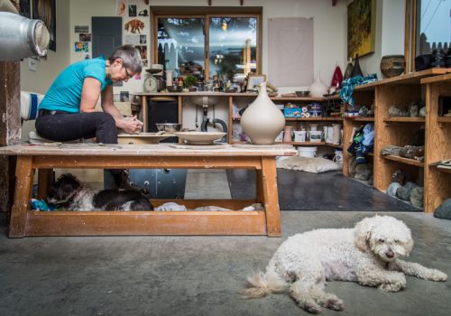 Fox and her girls...