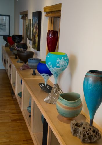 The Livingroom Gallery at Mary Fox Pottery