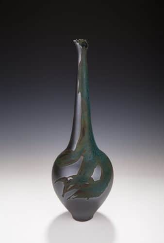Bottle Vase by Mary Fox