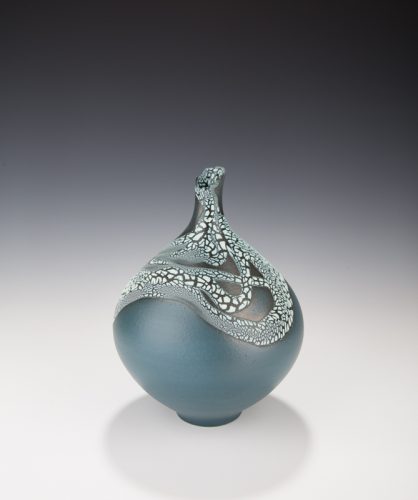 Bottle Vase by Mary Fox
