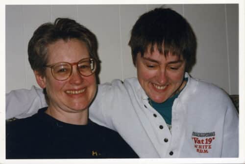 Mary Fox and Heather