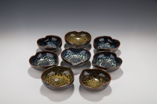 Heart Bowls- Oil spot