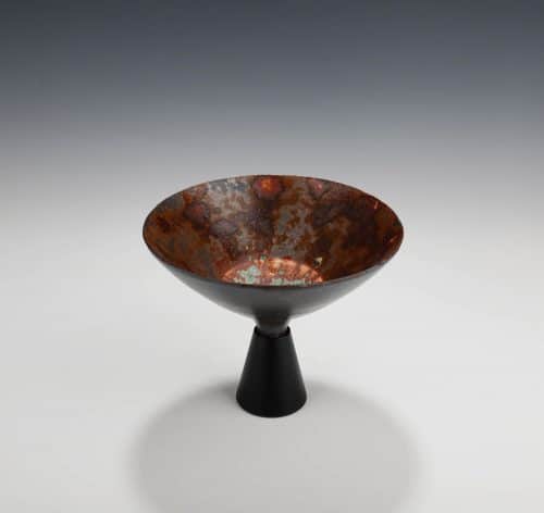 chalice mounted in metal