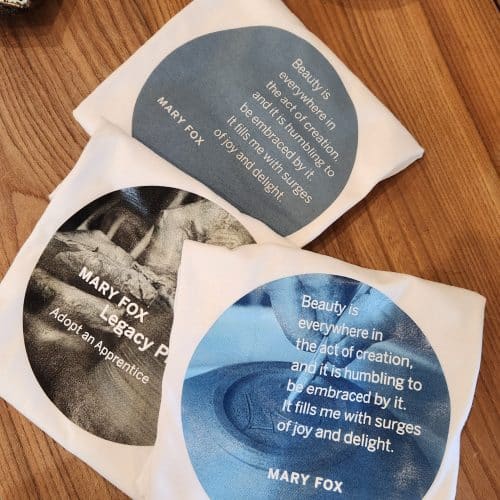 Mary Fox Pottery T-Shirt Options