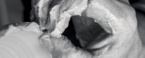 close up of Mary Fox's hands featured in My life as a potter
