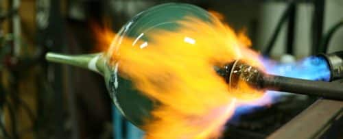 Glass blowing