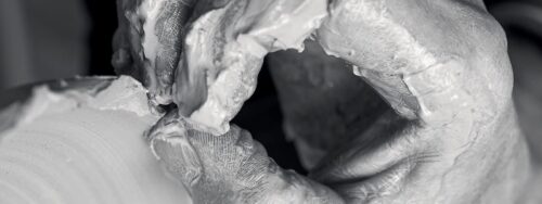 Mary close up of hands throwing